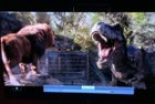 Lion vs. Dinosaur, click to load a larger version