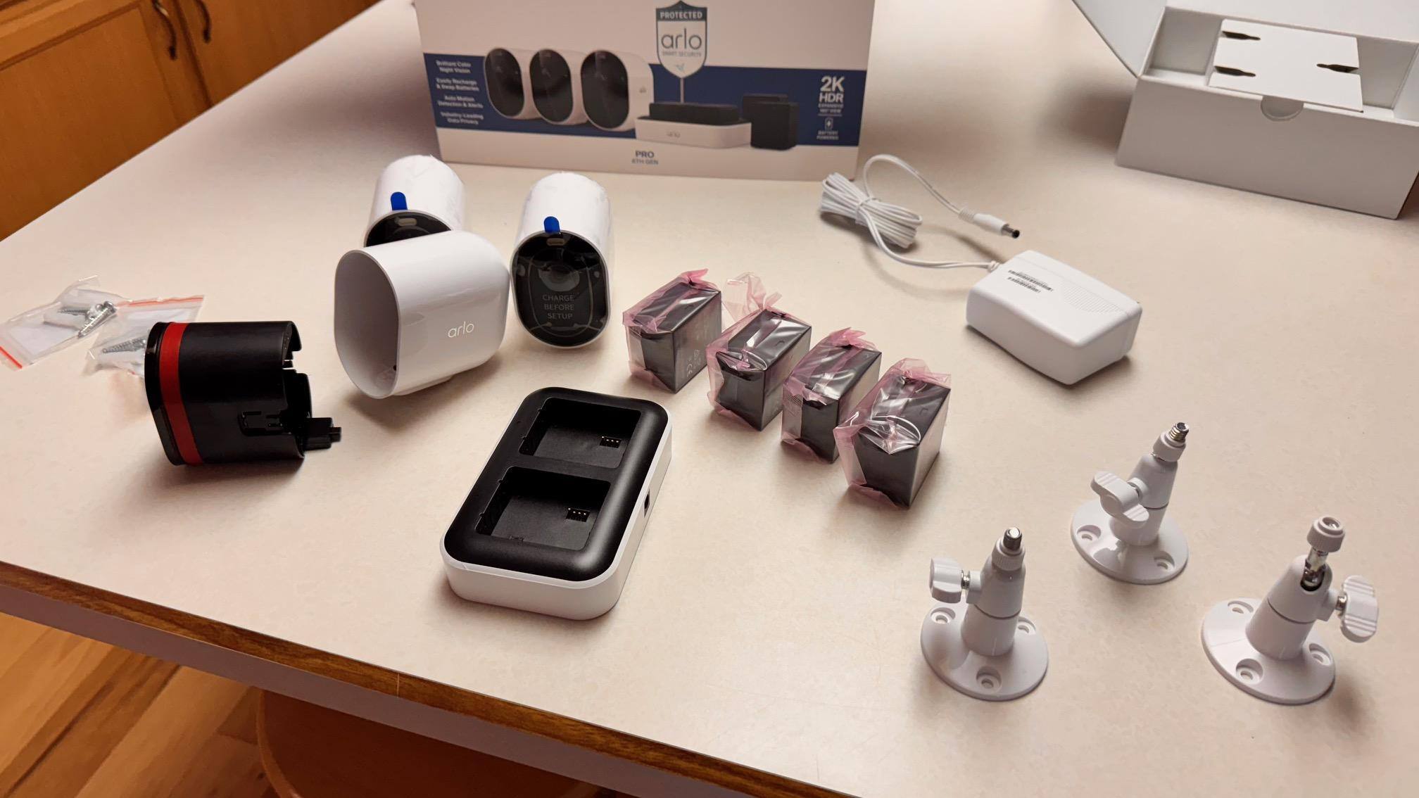 Included equipment, click to load a larger version