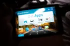 Swipe Left! Here's the gateway to the tablet features screen (took me a while to figure this out)., click to load a larger version