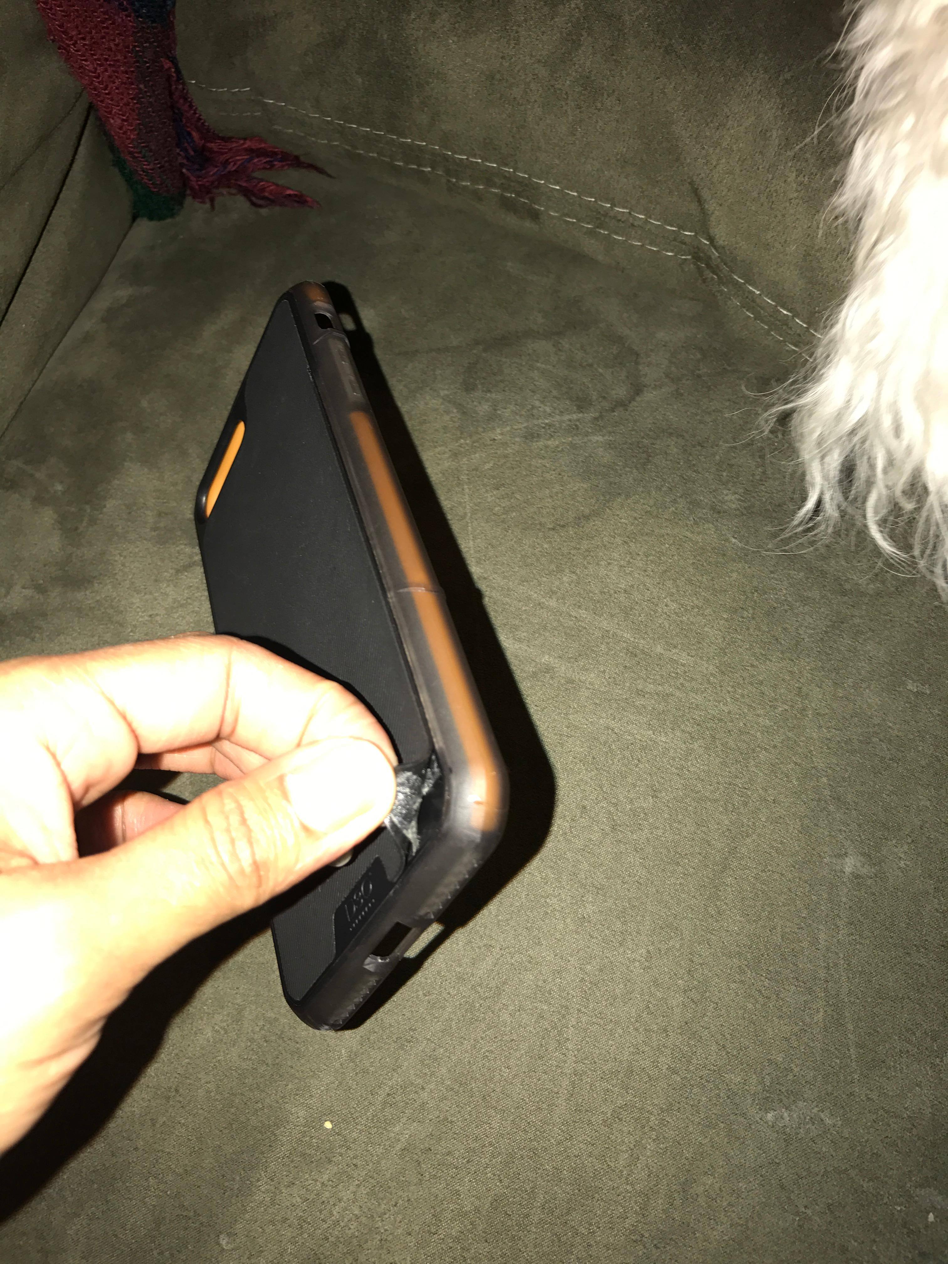 Separating from the case, click to load a larger version