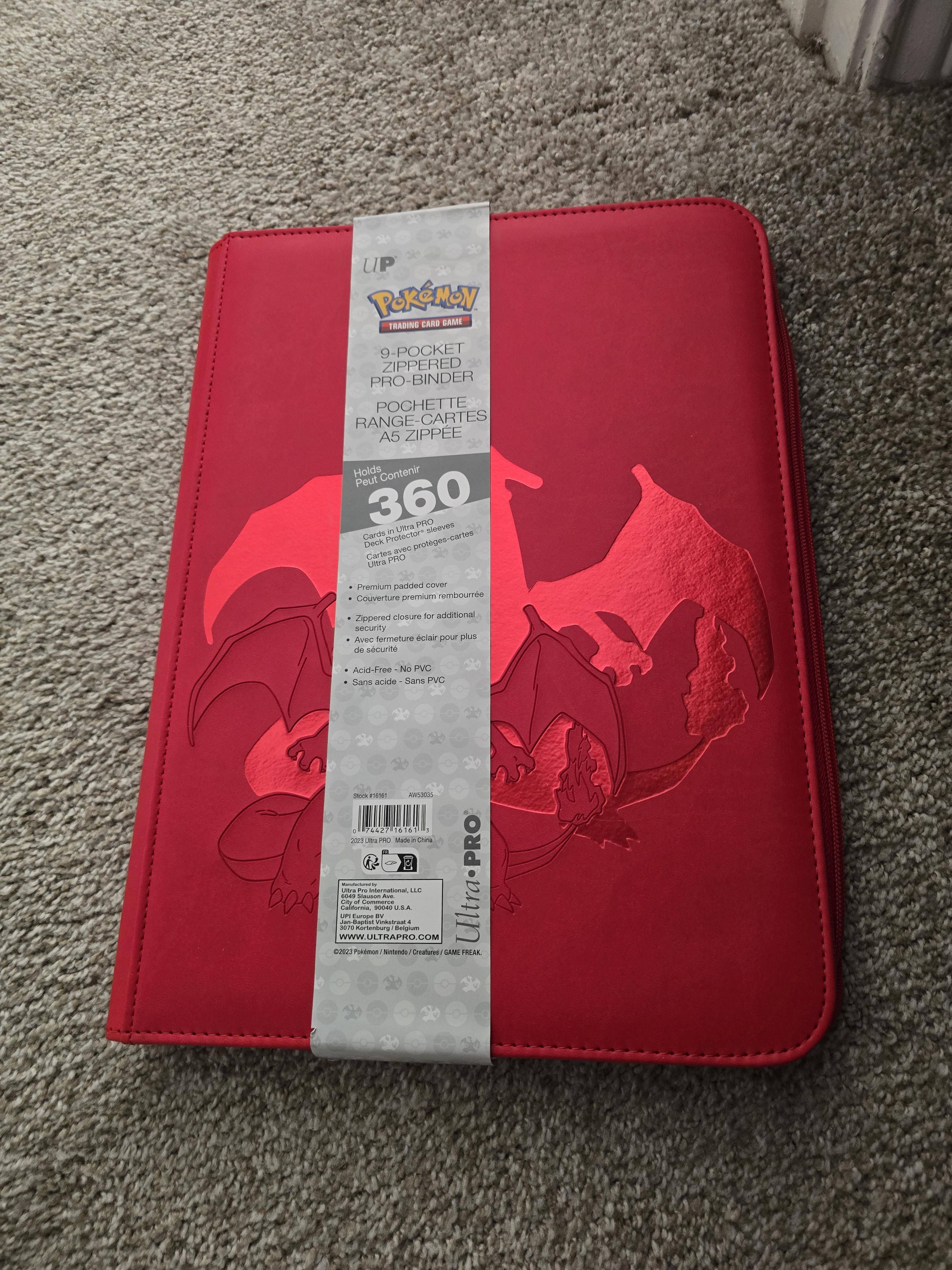 ultrapro cards pokemon premium pro binder Ultra PRO: 12-Pocket Zippered PRO-Binder main image 1