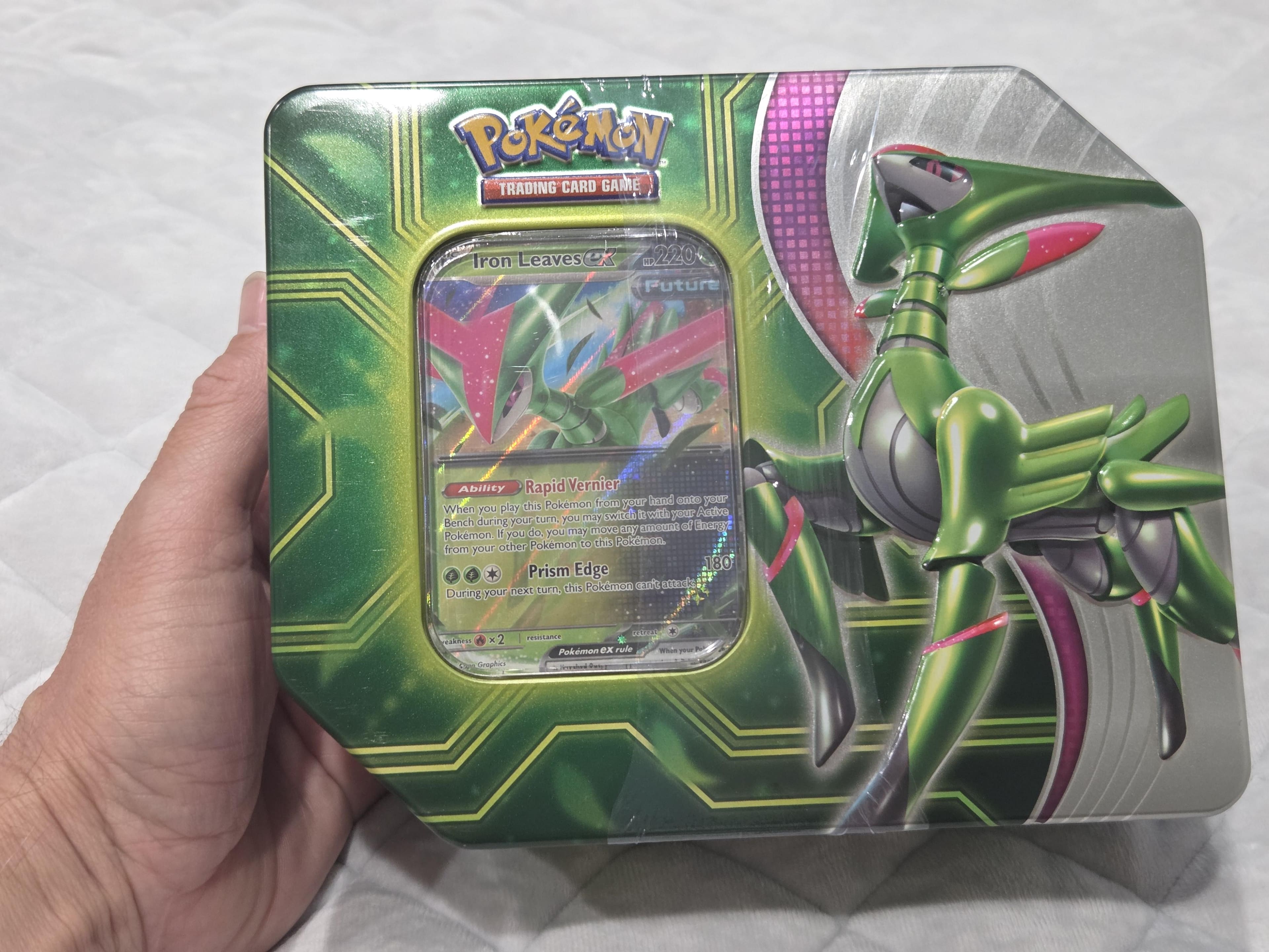 Pokémon Trading Card Game: Paradox Clash Tin Styles May Vary 210