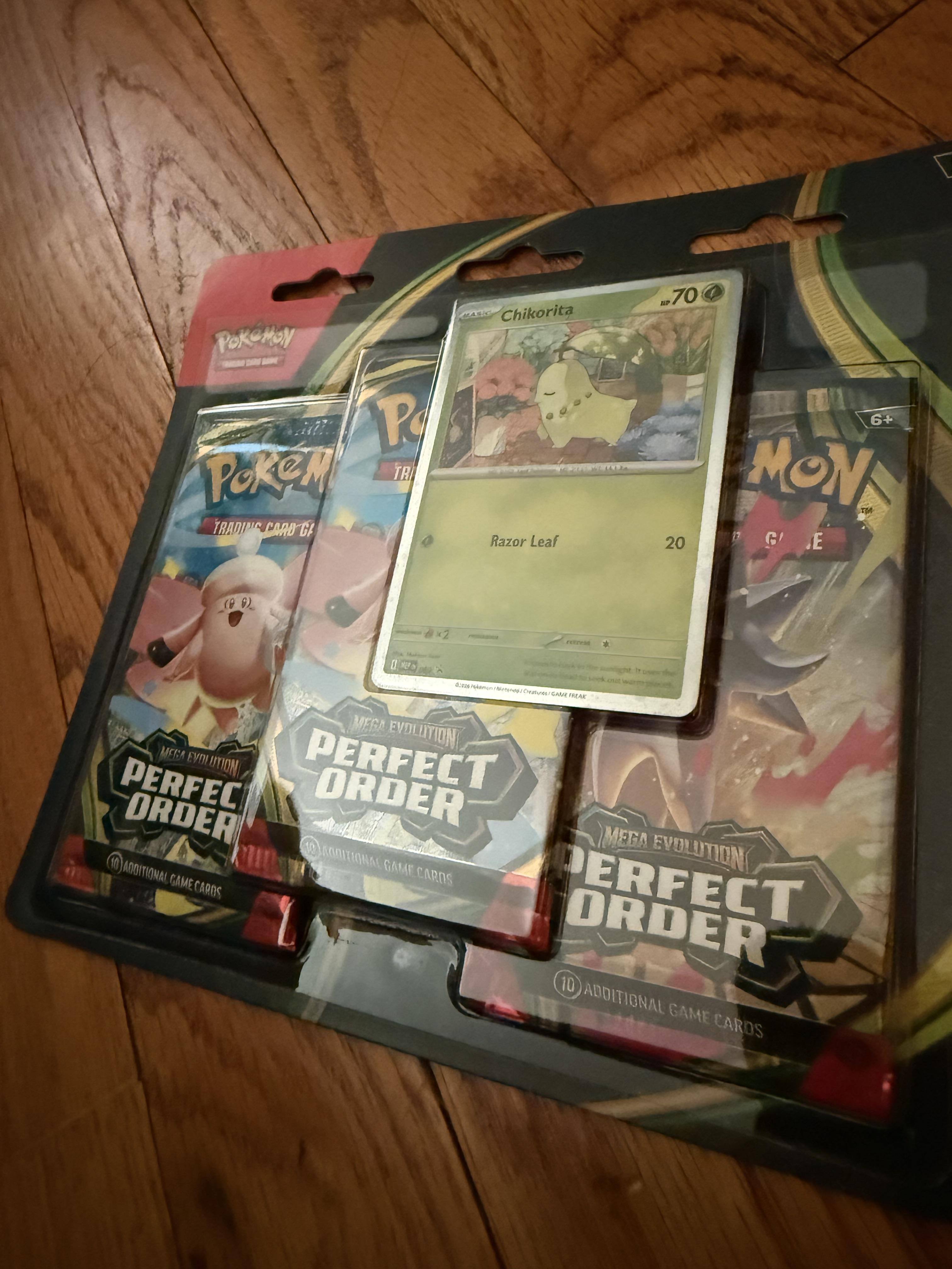Pokmon Trading Card Game: Mega Evolution Perfect Order 3Pk Booster Bundle  10-10375-108 - Best Buy