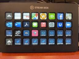 Elgato Stream Deck XL Wired Keypad with Back Lighting Black
