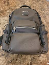 TUMI Alpha Bravo Navigation Backpack Blue 142479-1596 - Best Buy
