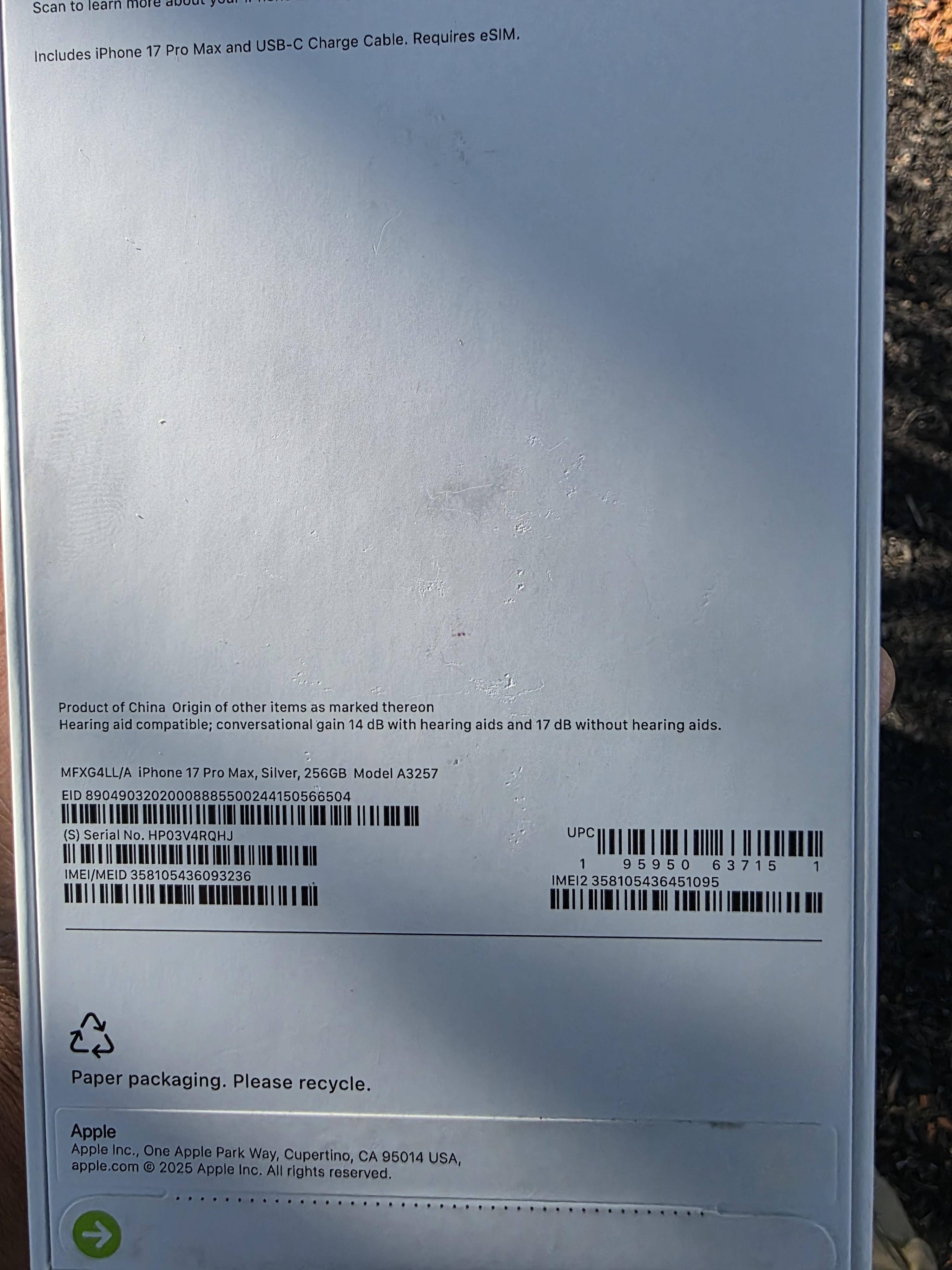 Customer provided, click to load a larger version