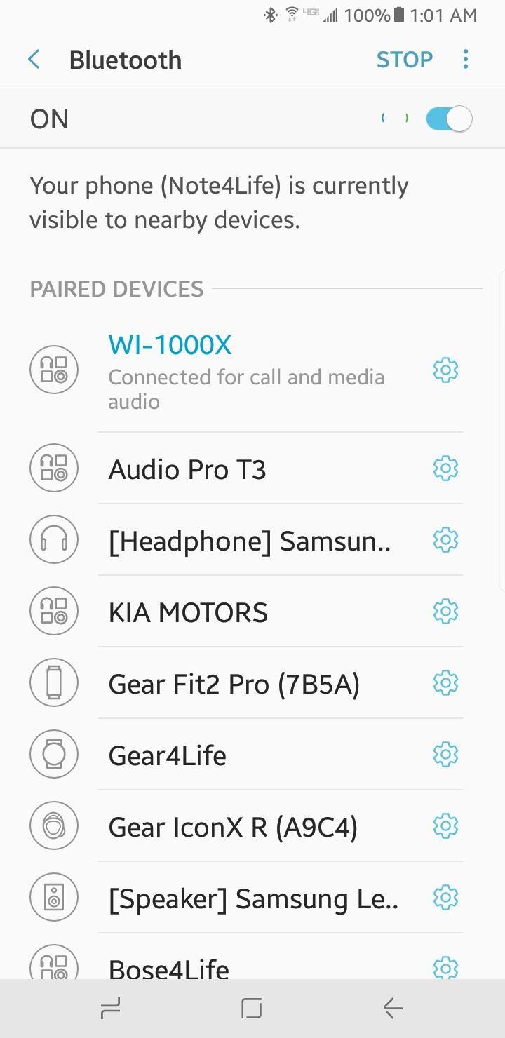 Paired even though app says I'm not., click to load a larger version