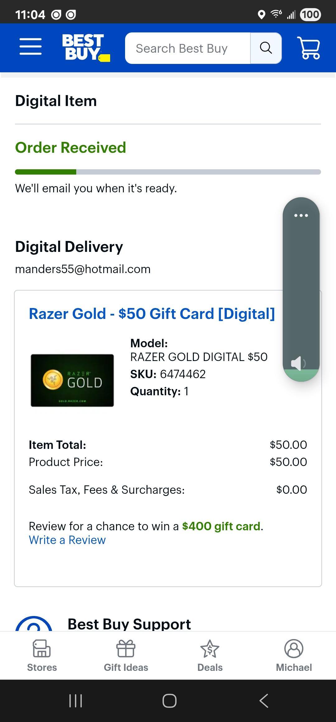 Customer provided, click to load a larger version