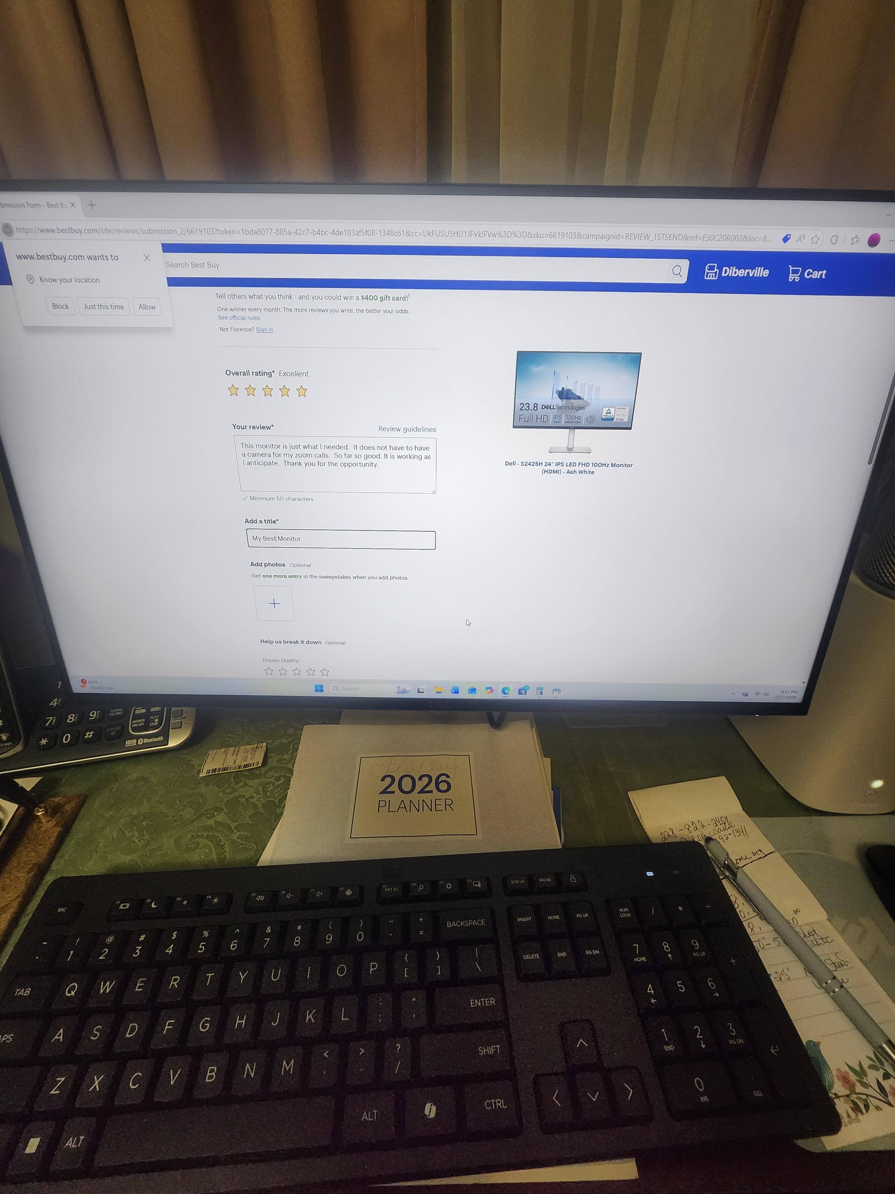 Customer provided image, click to load a larger version