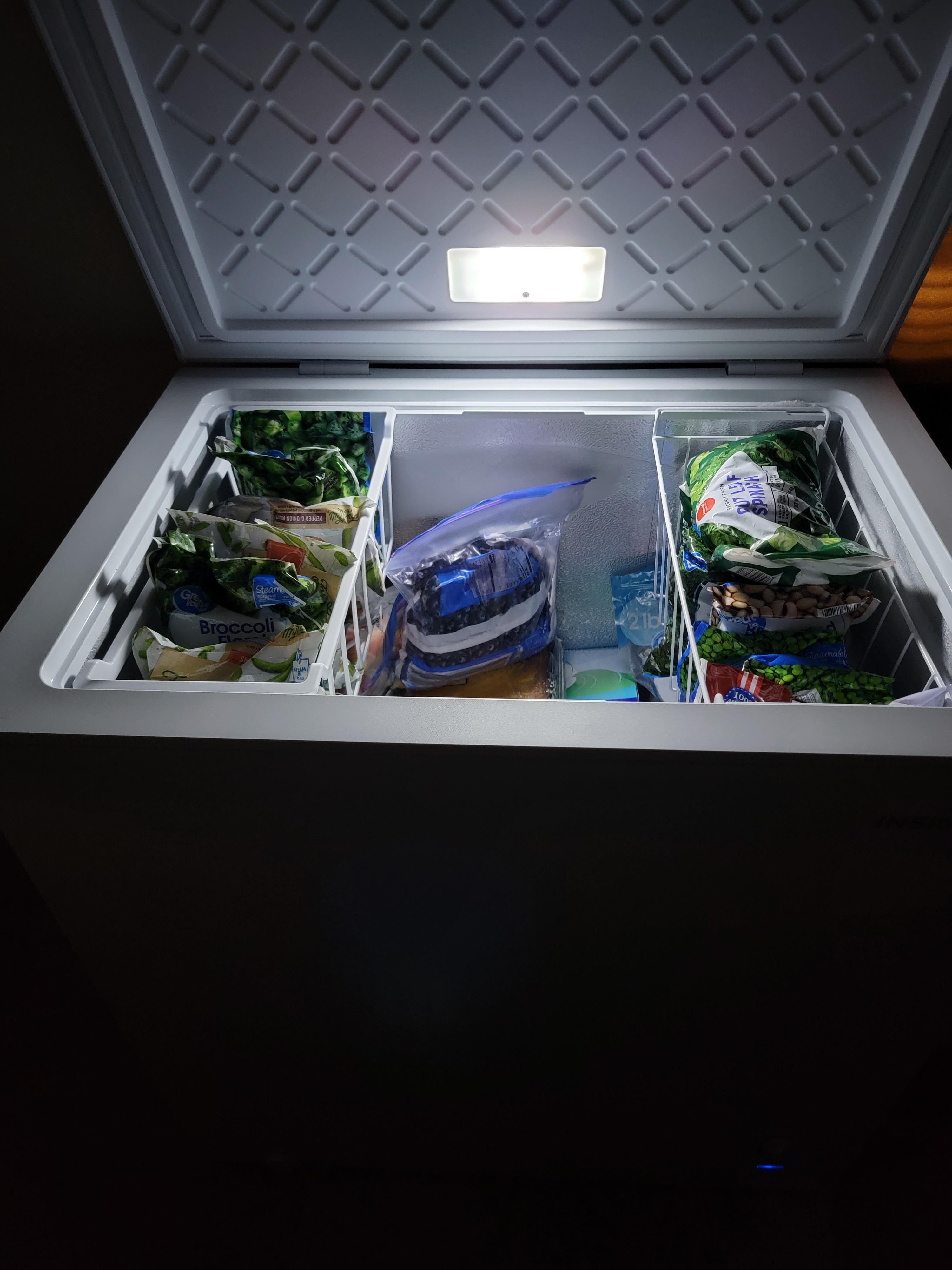 Insignia™ 7 Cu. Ft. Garage Ready Chest Freezer White NS-CZ70WH26L