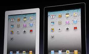 Black and White iPad 2, click to load a larger version