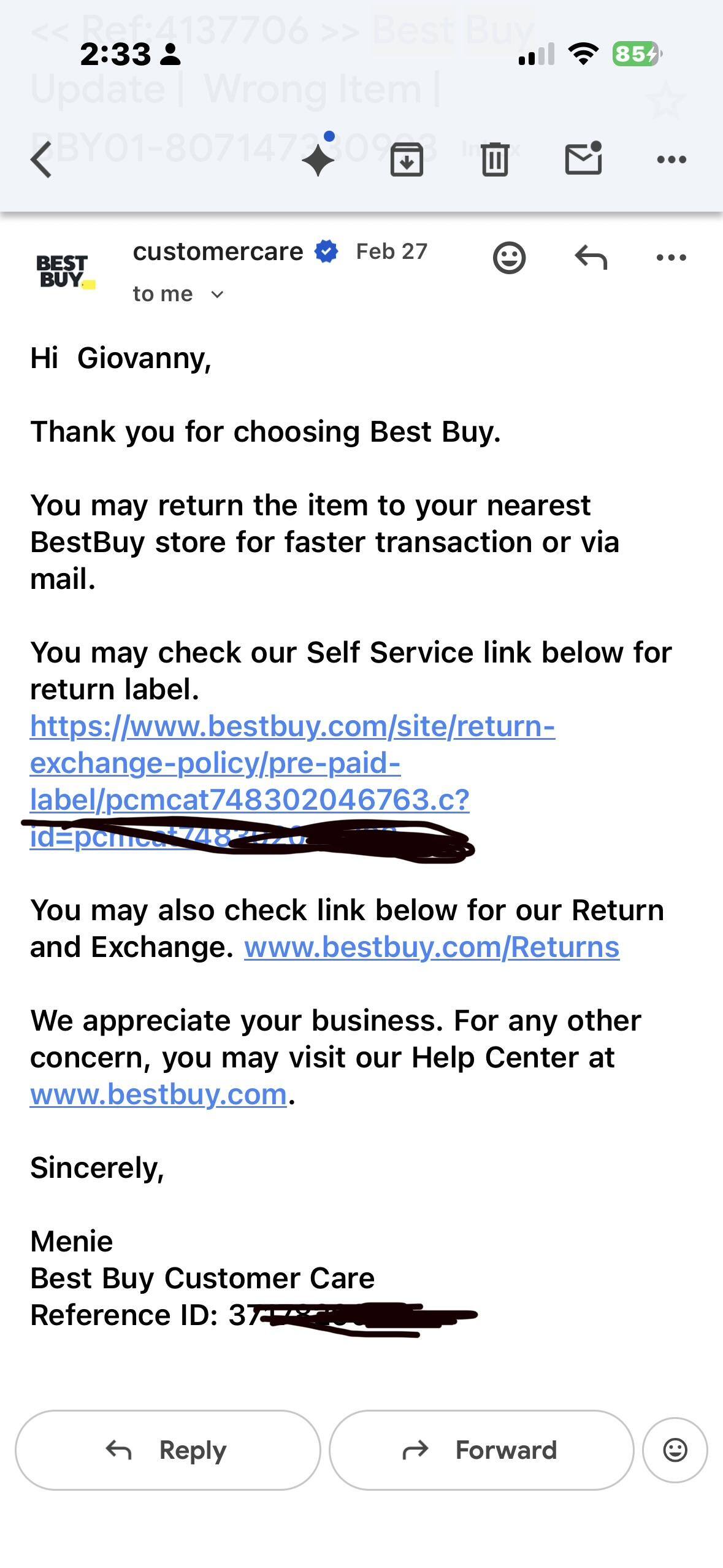 Customer provided image, click to load a larger version