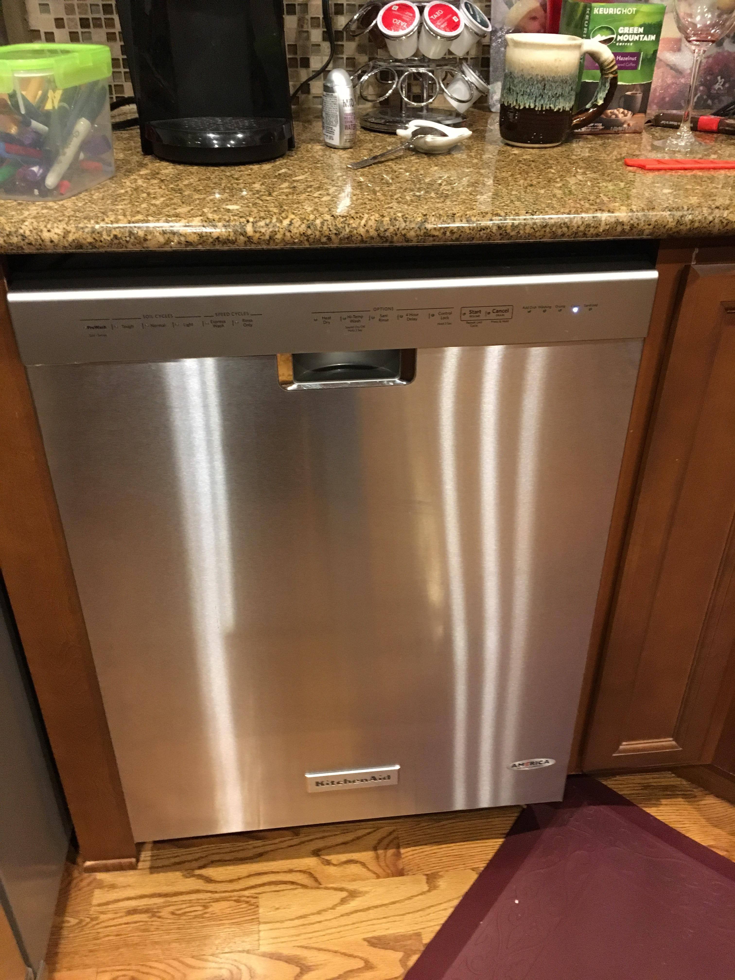 Our Kitchenaid, click to load a larger version