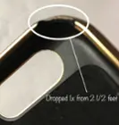 Dropped iPhone 1 time, click to load a larger version