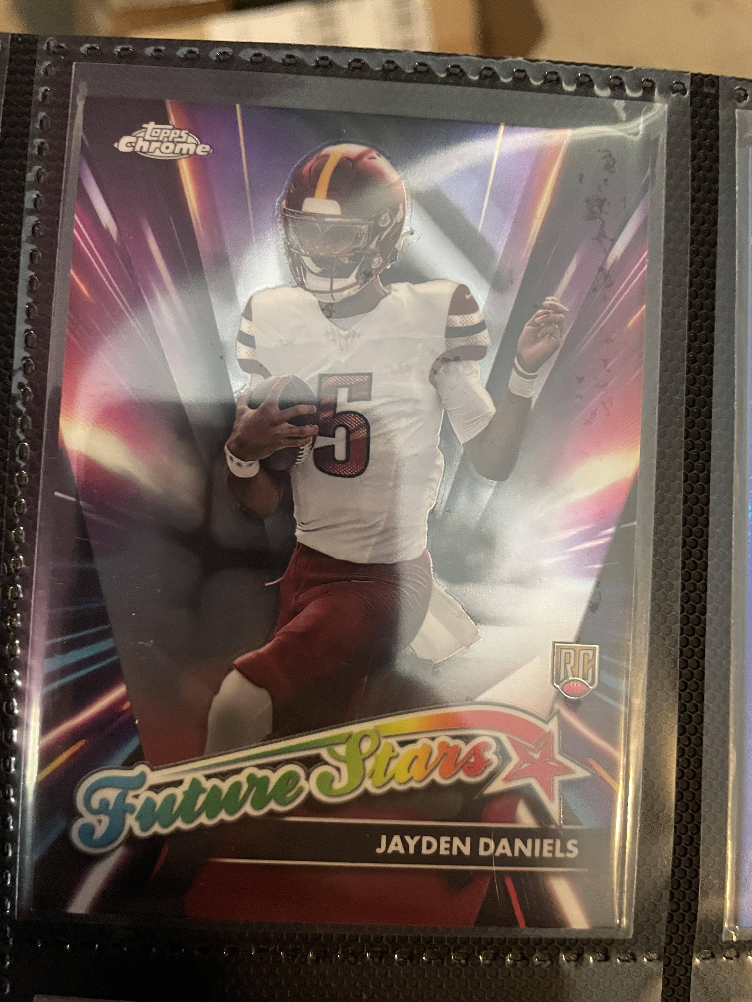 2024 Topps Chrome Football Mega Box SP-T24FBCM - Best Buy