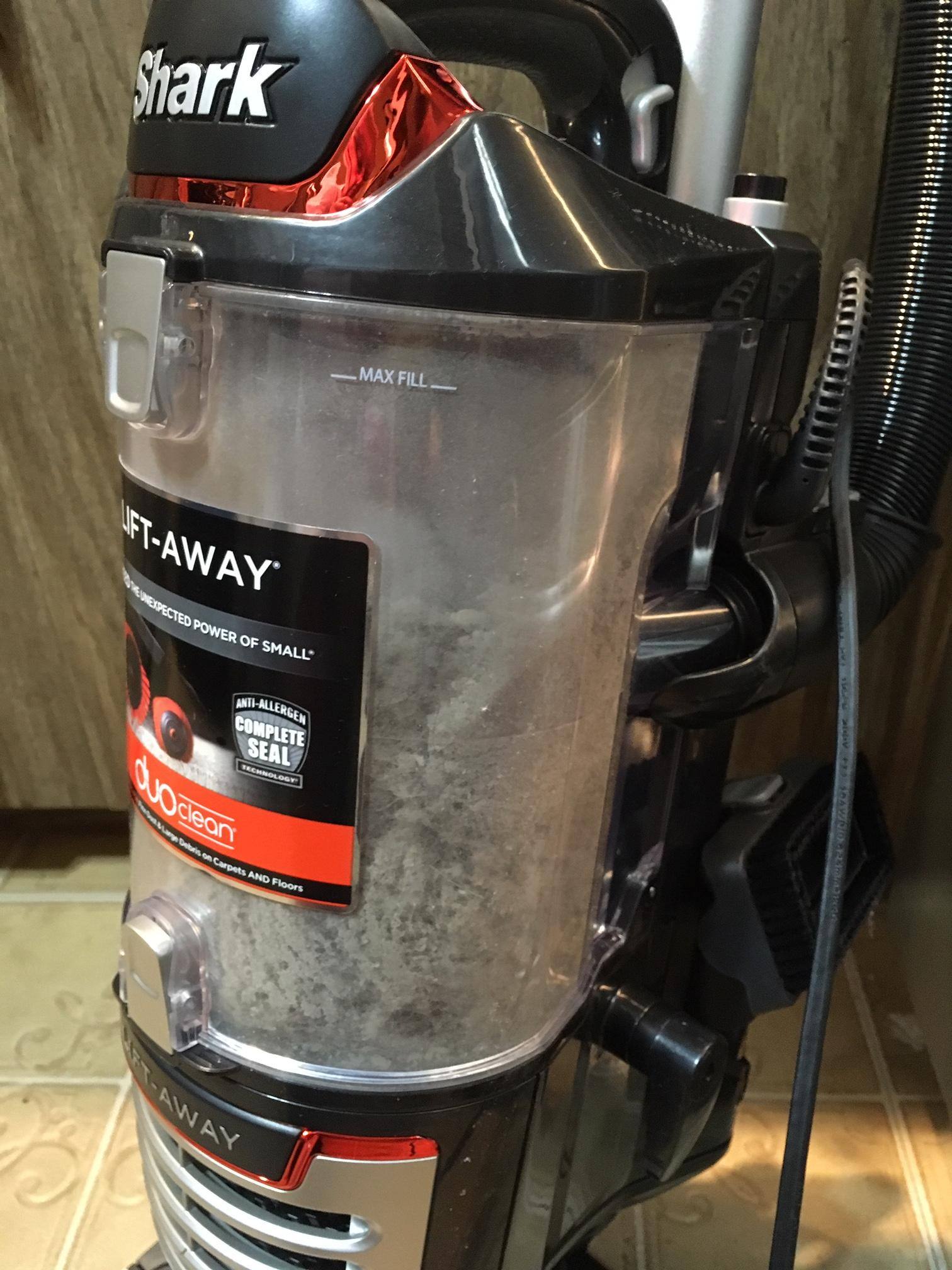 Dust Cup Results Of 1st Time Vacuuming X 2, click to load a larger version