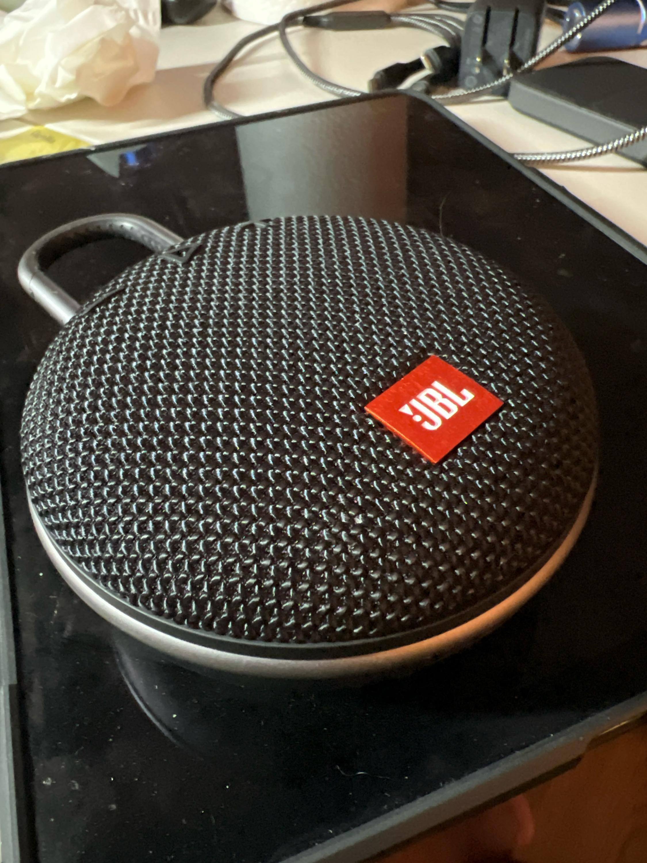 JBL Clip 3 Portable Bluetooth Speaker Black JBLCLIP3BLK