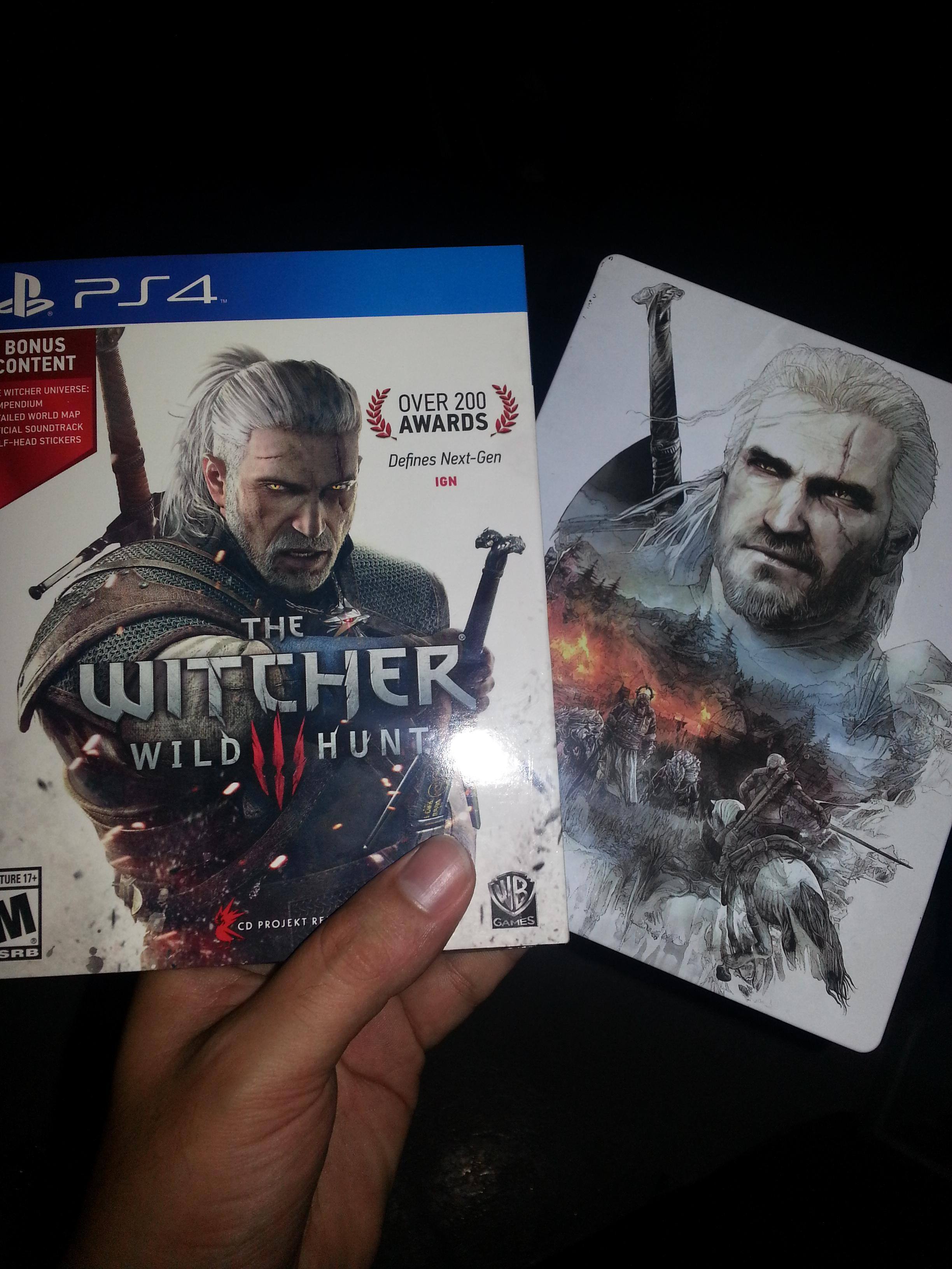 Steel book edition for those who preordered, click to load a larger version