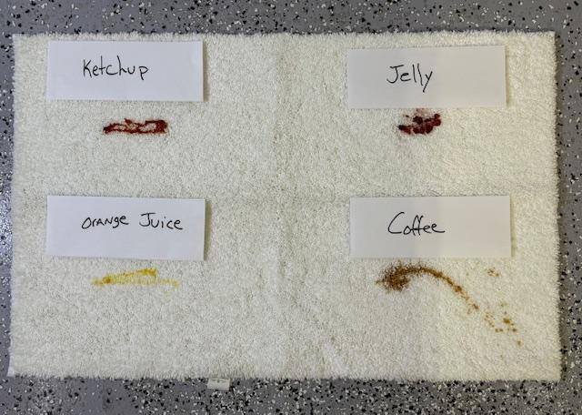 The stain test!, click to load a larger version