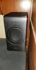 SW fits behind the TV in a corner. Creates a lot of bass., click to load a larger version
