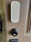 Yeah, yeah.  I still have to touch up the area where the old lock was situated on the door., click to load a larger version