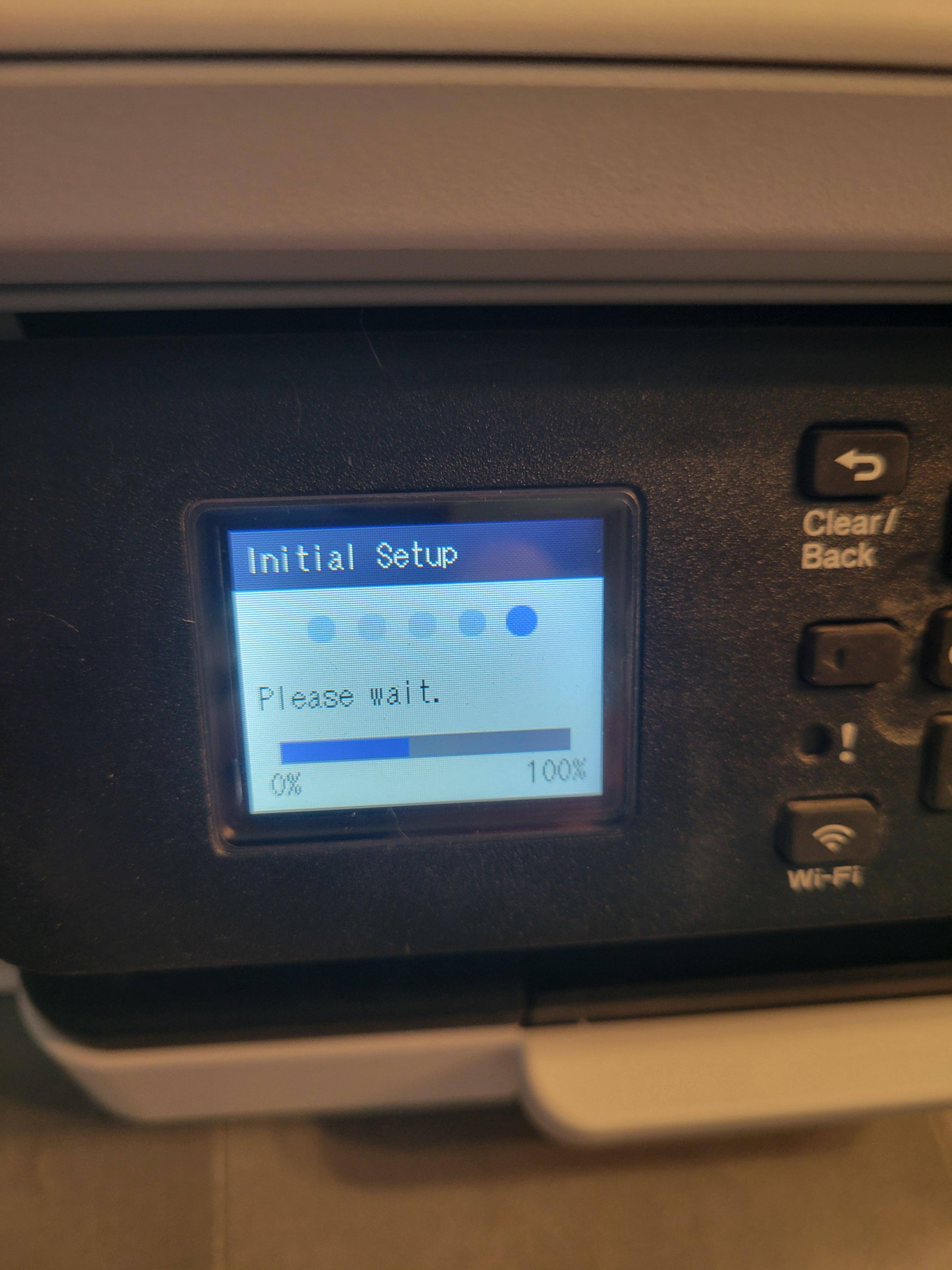 Brother Setup Done, click to load a larger version