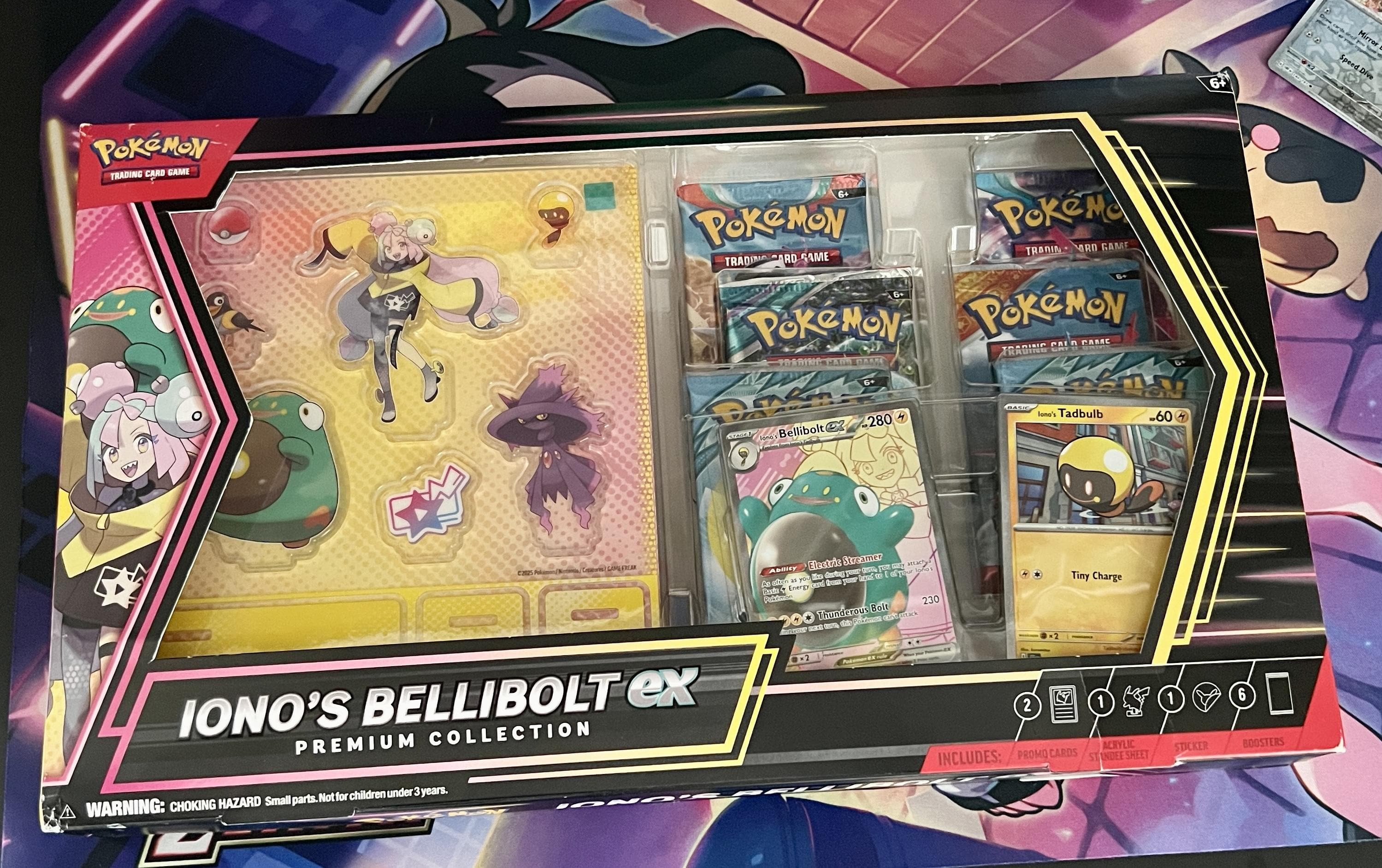 Pokmon Trading Card Game: Iono's Bellibolt ex Premium Collection 100-10431  - Best Buy