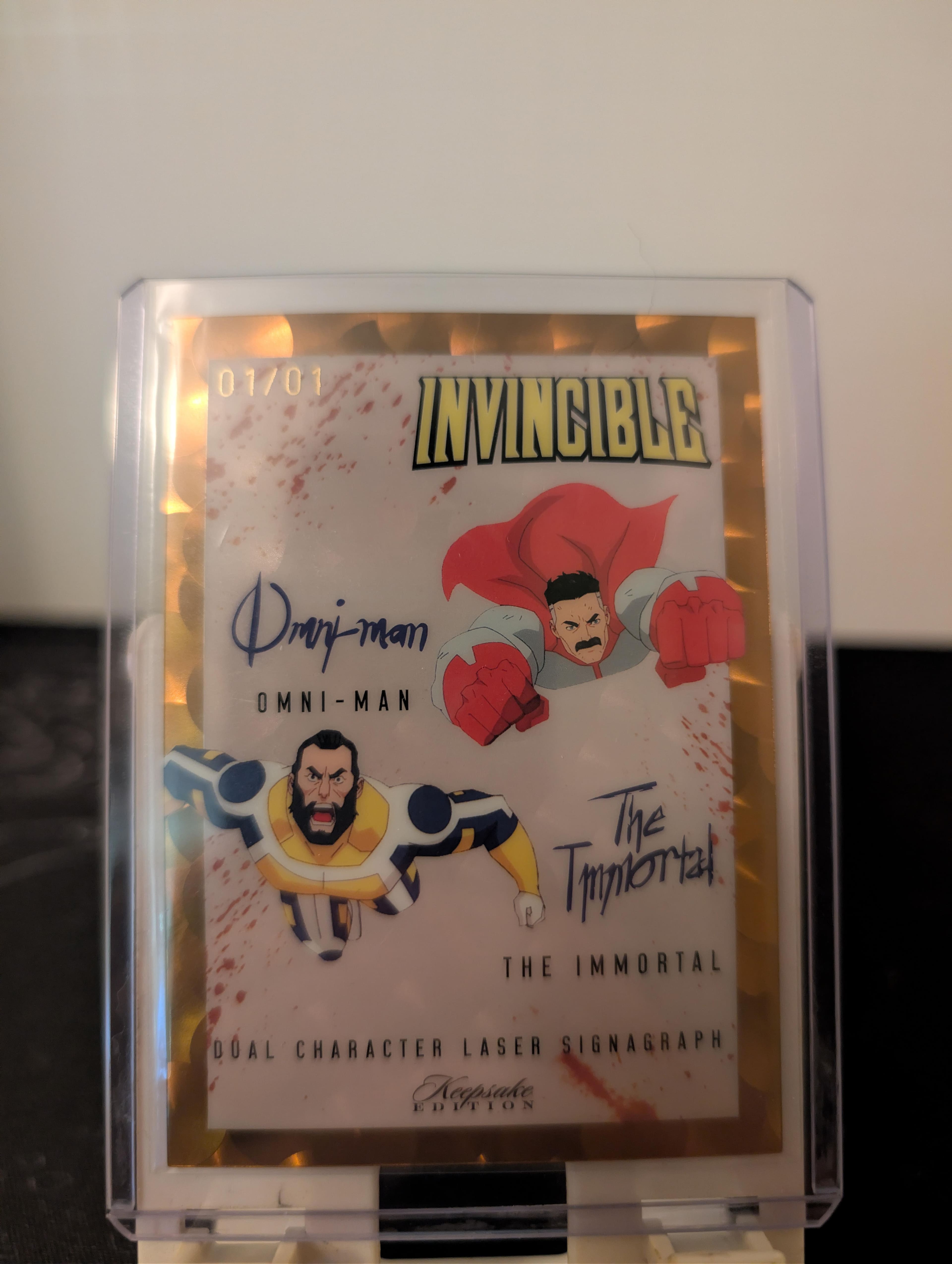 Trading Card Game: 2025 Invincible Season 1 Keepsake Holo Hobby