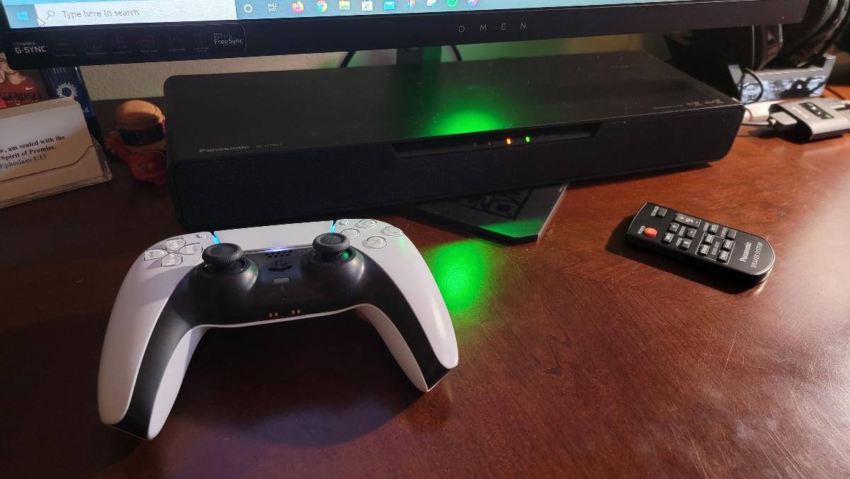 Front, under monitor, click to load a larger version