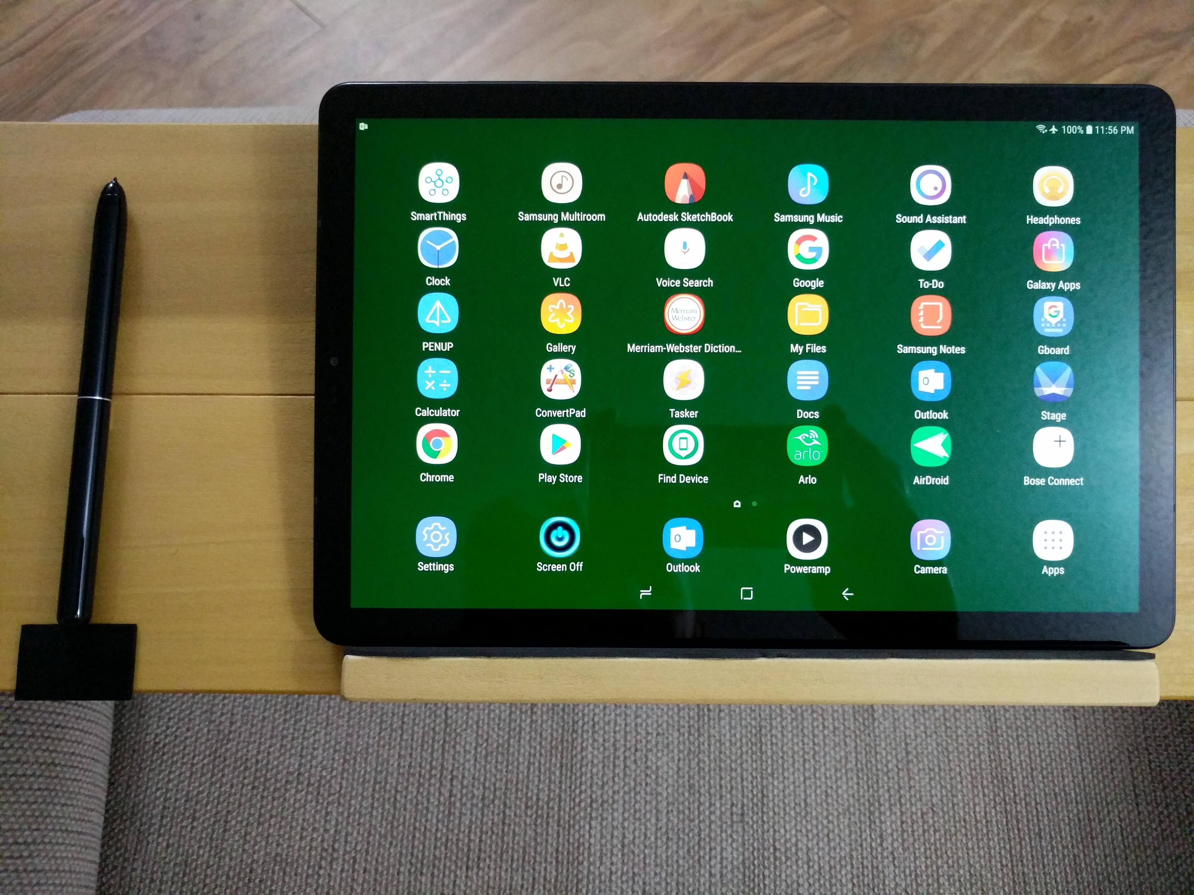 Tablet On Holder, click to load a larger version