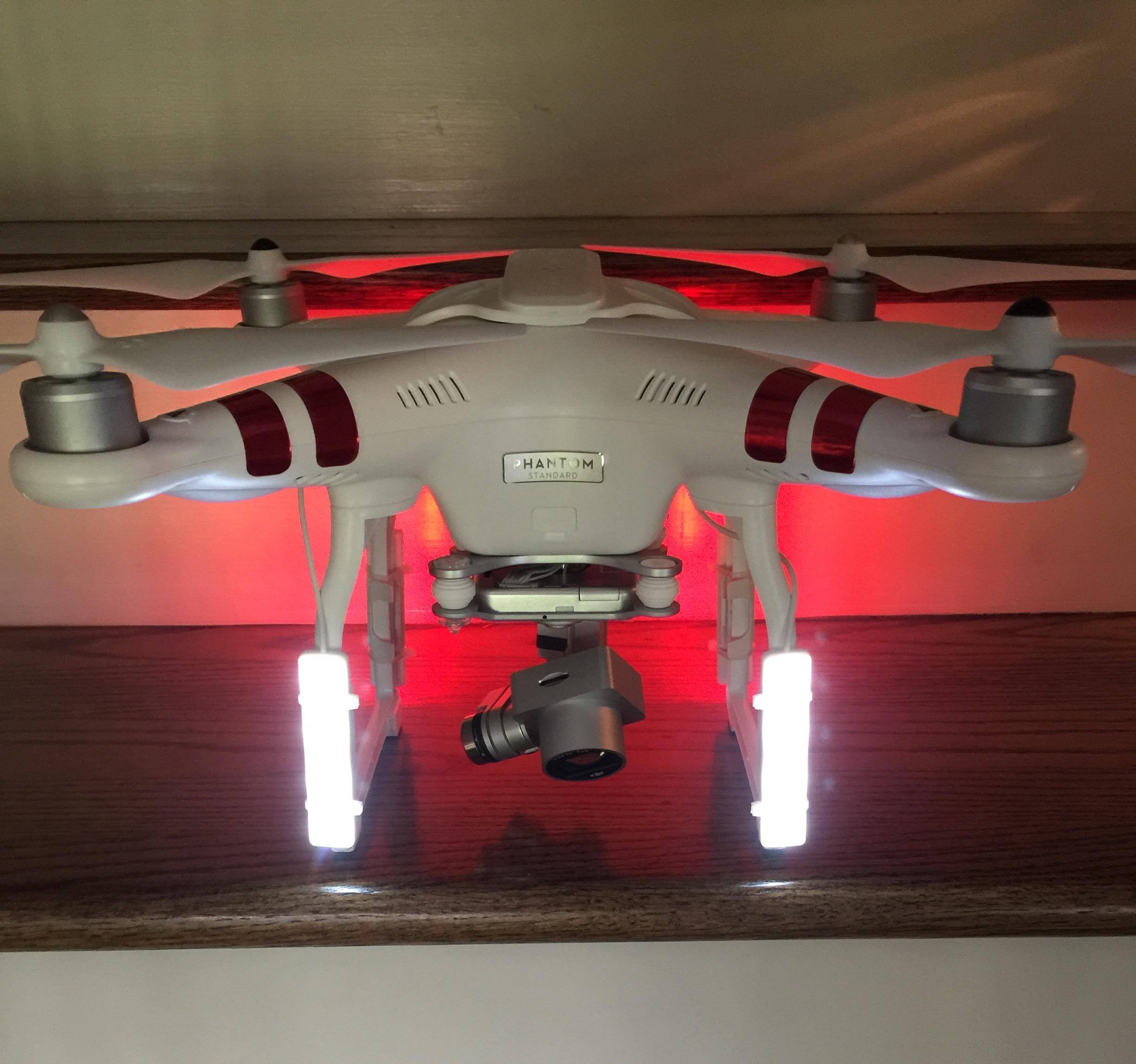 Front of the drone, click to load a larger version