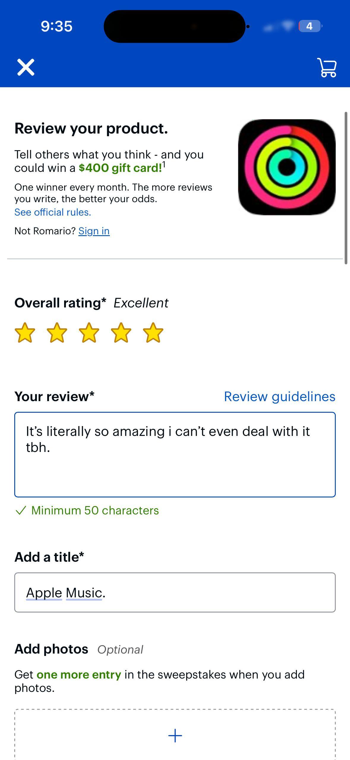 Customer provided, click to load a larger version