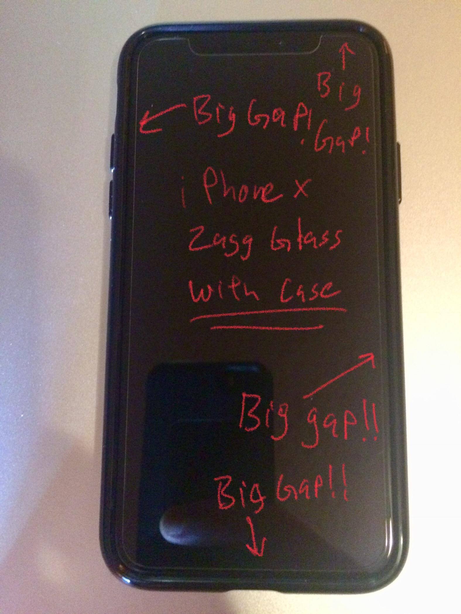 With case. Still big gap., click to load a larger version