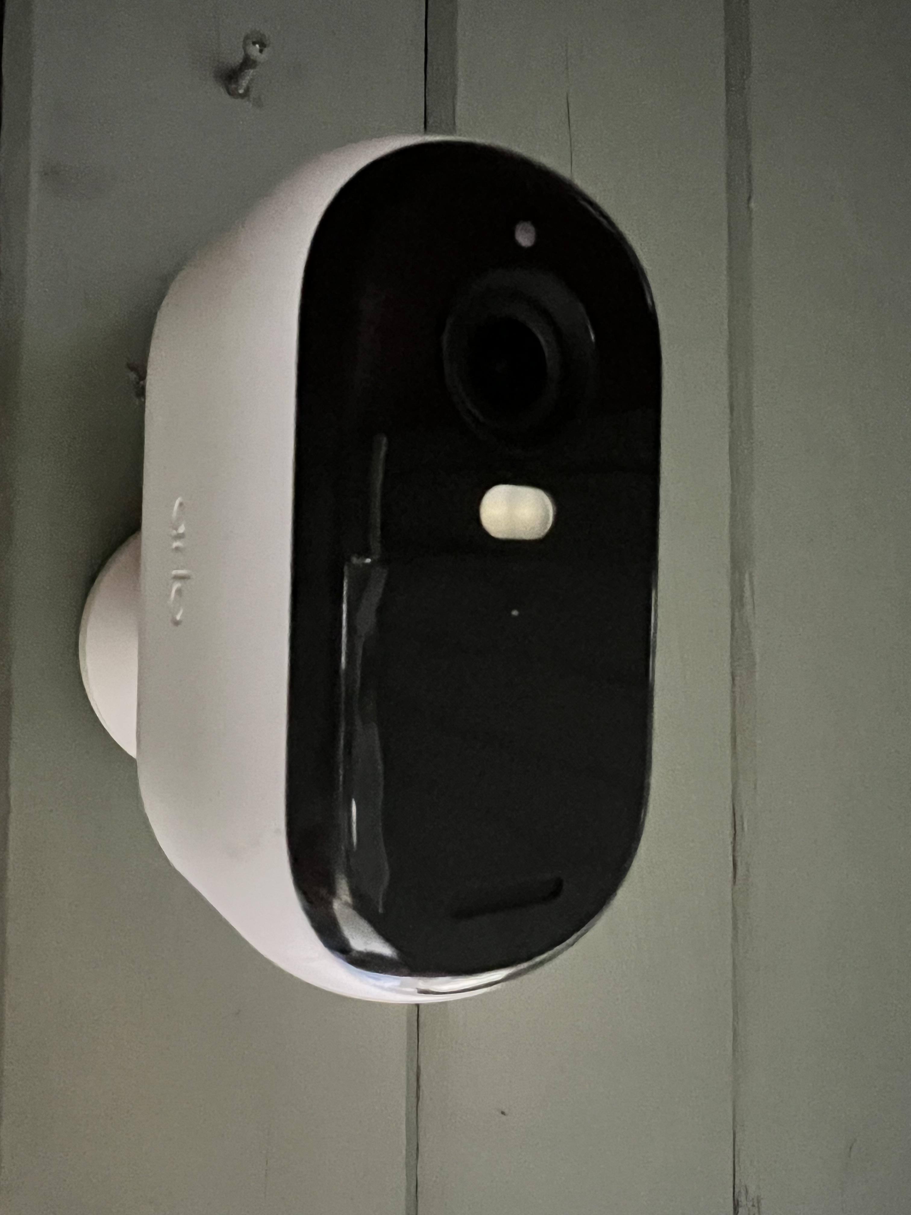 Installed camera, click to load a larger version