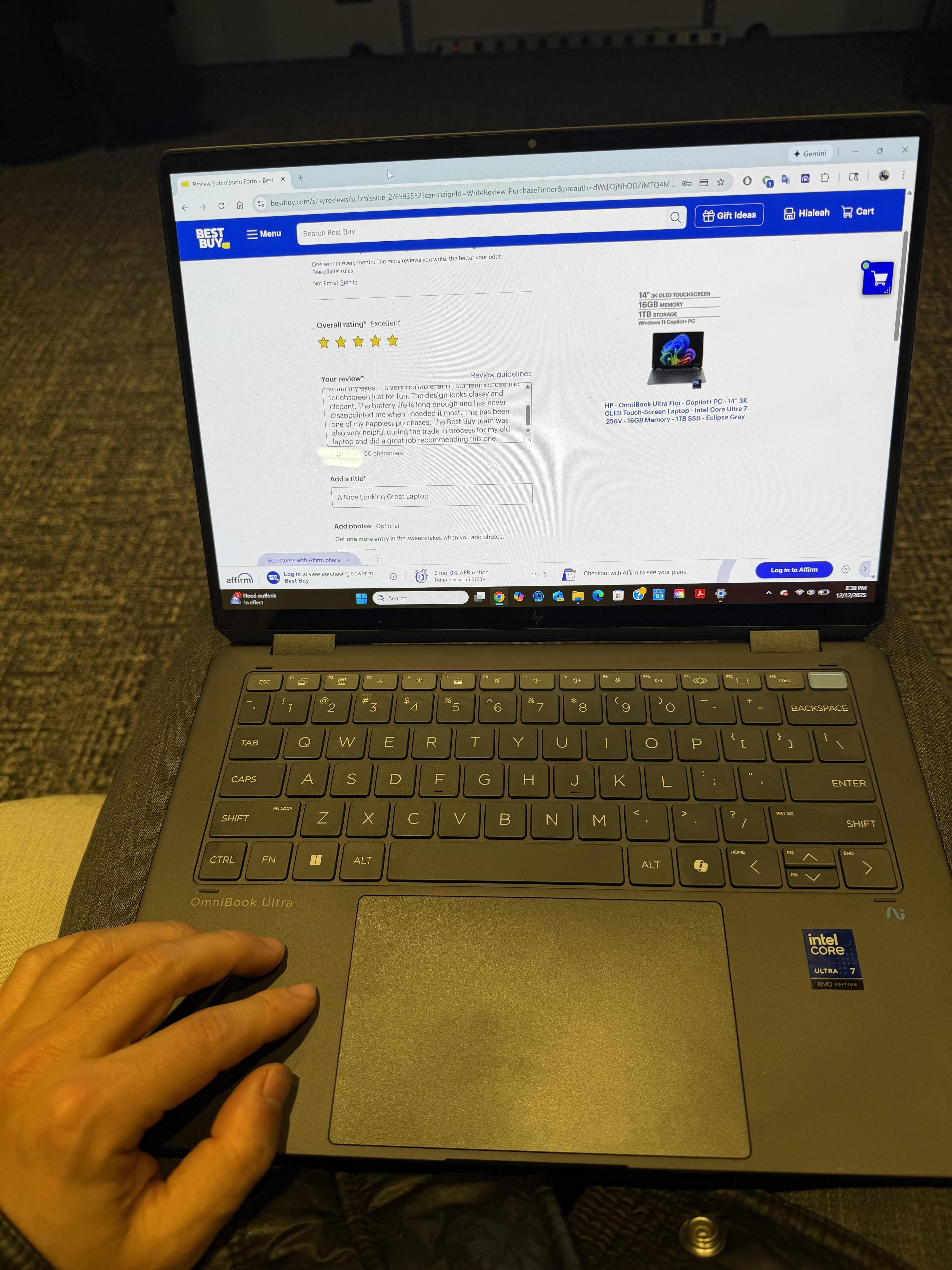 Customer provided, click to load a larger version