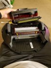 When emptying the bin, be sure to wipe the sensors clean as well., click to load a larger version