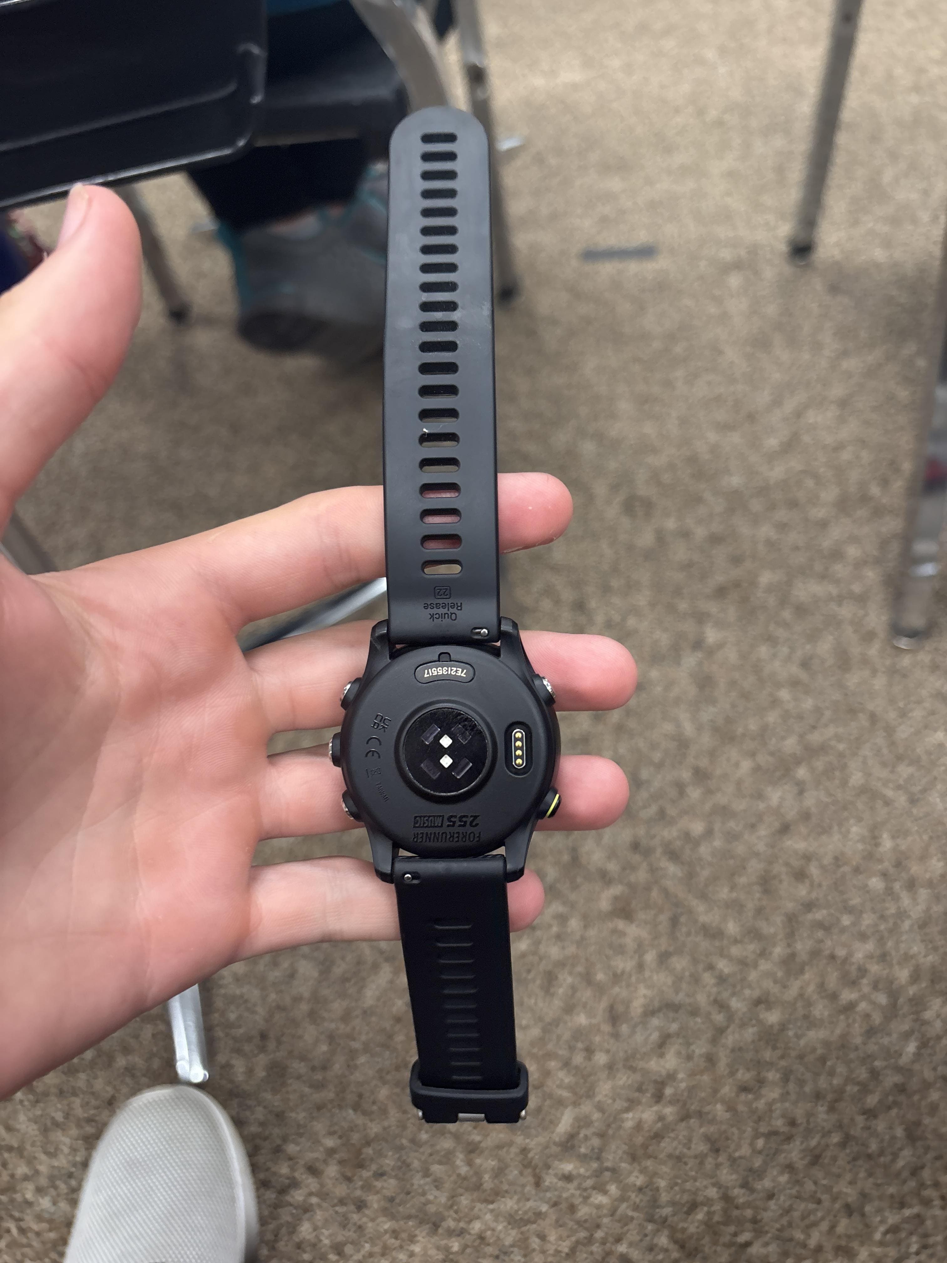 Garmin Forerunner 255 Music GPS Smartwatch 46 mm Fiber reinforced