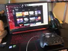 Screen size comparison to controller and headset., click to load a larger version