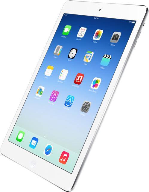 Apple iPad® Air with Wi Fi 16GB Silver MD788LL/A - Best Buy