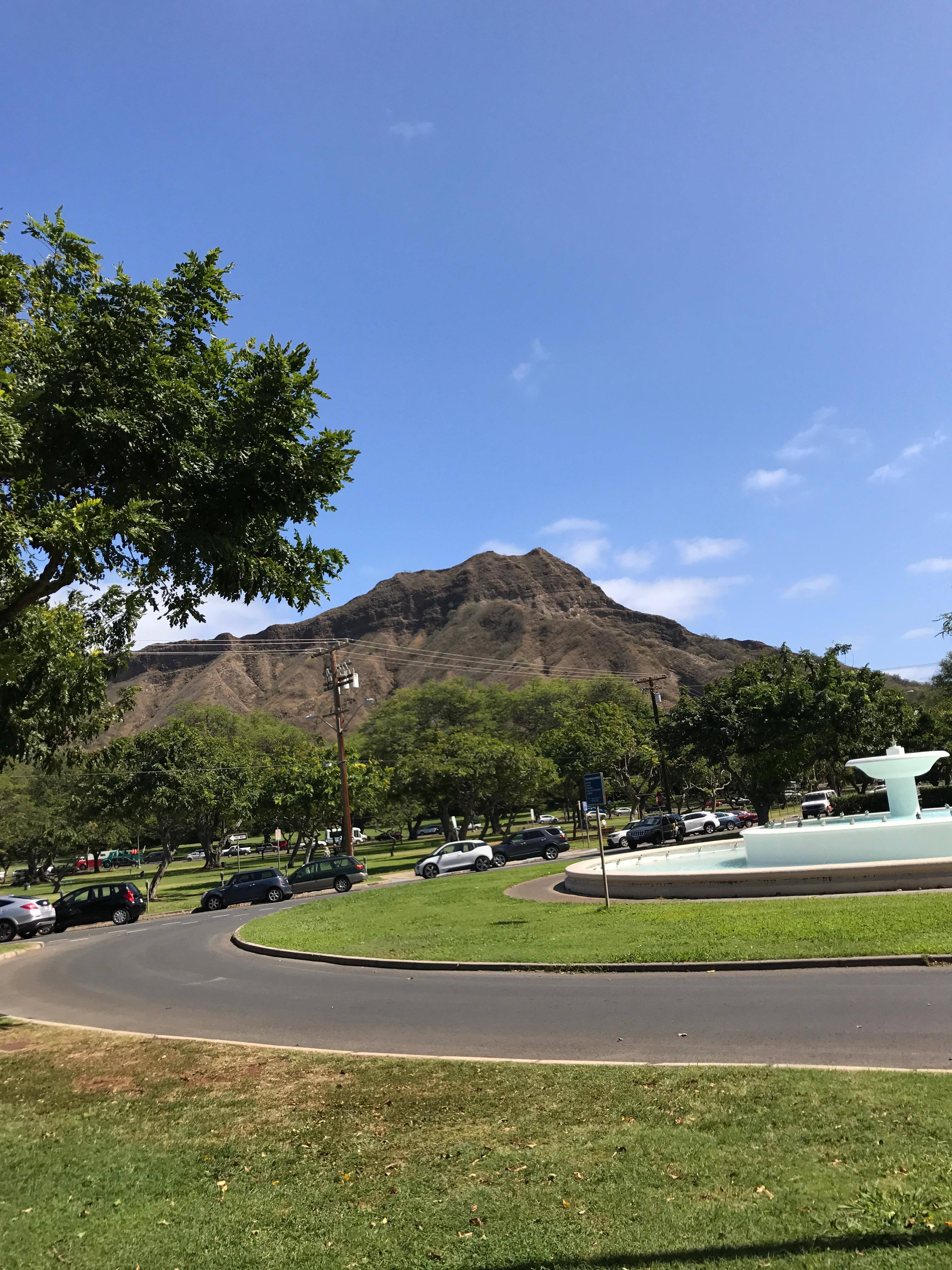 Diamond Head, Hawaii, click to load a larger version