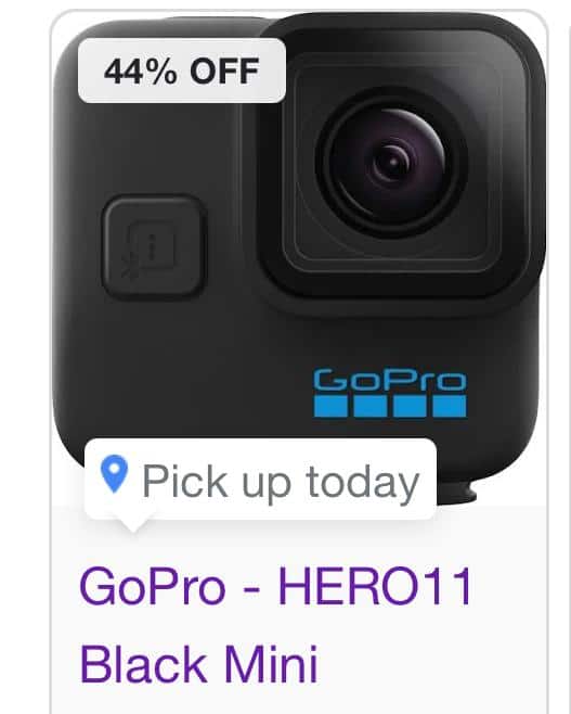 GoPro - 【新品】GoPro HERO11 Black Mini CHDHF-111-FW Amazon.com : GoPro HERO11 Black Mini - Compact Waterproof