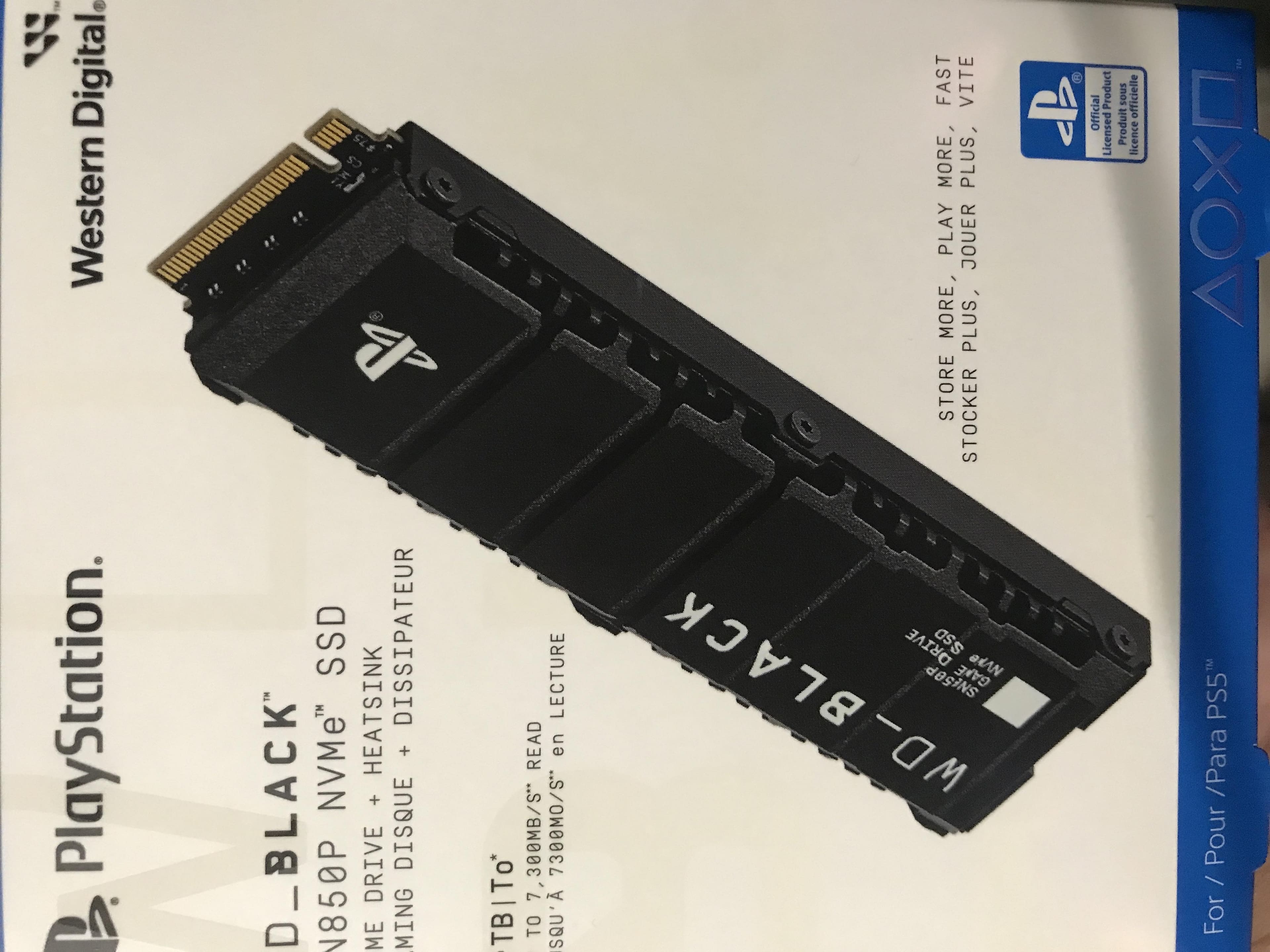 WD BLACK SN850P 4TB Internal SSD PCIe Gen 4 x4 with Heatsink