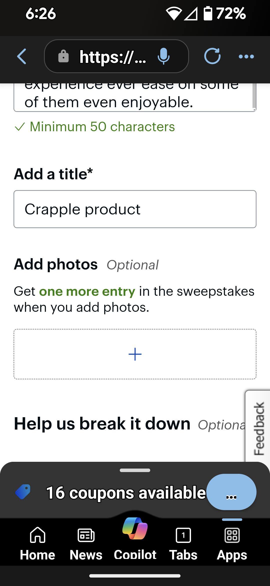 Customer provided, click to load a larger version