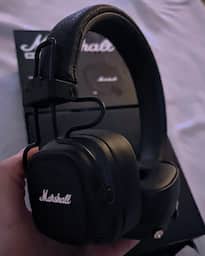 Marshall Major V Wireless On Ear Headphones Black 1006832