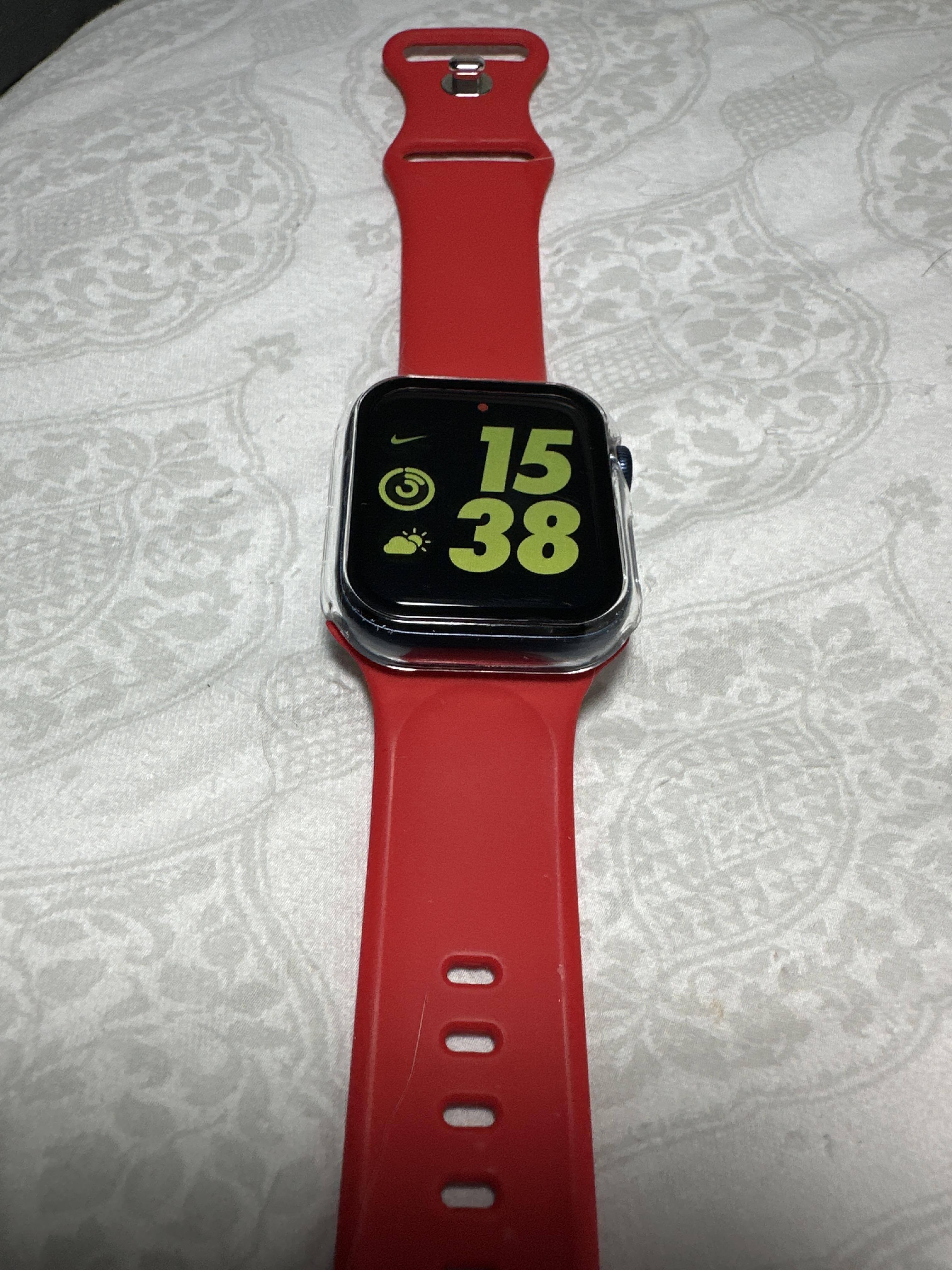 Apple - GJ Apple Watch SE GPS, 44mm - Midnight Sport Band | BJ's