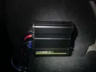 Kicker CX Series CX600.1 1200W Class D Mono Amplifier installed on the back of the rear right seat inside the trunk of my 2010 Chevrolet Cobalt coupe., click to load a larger version