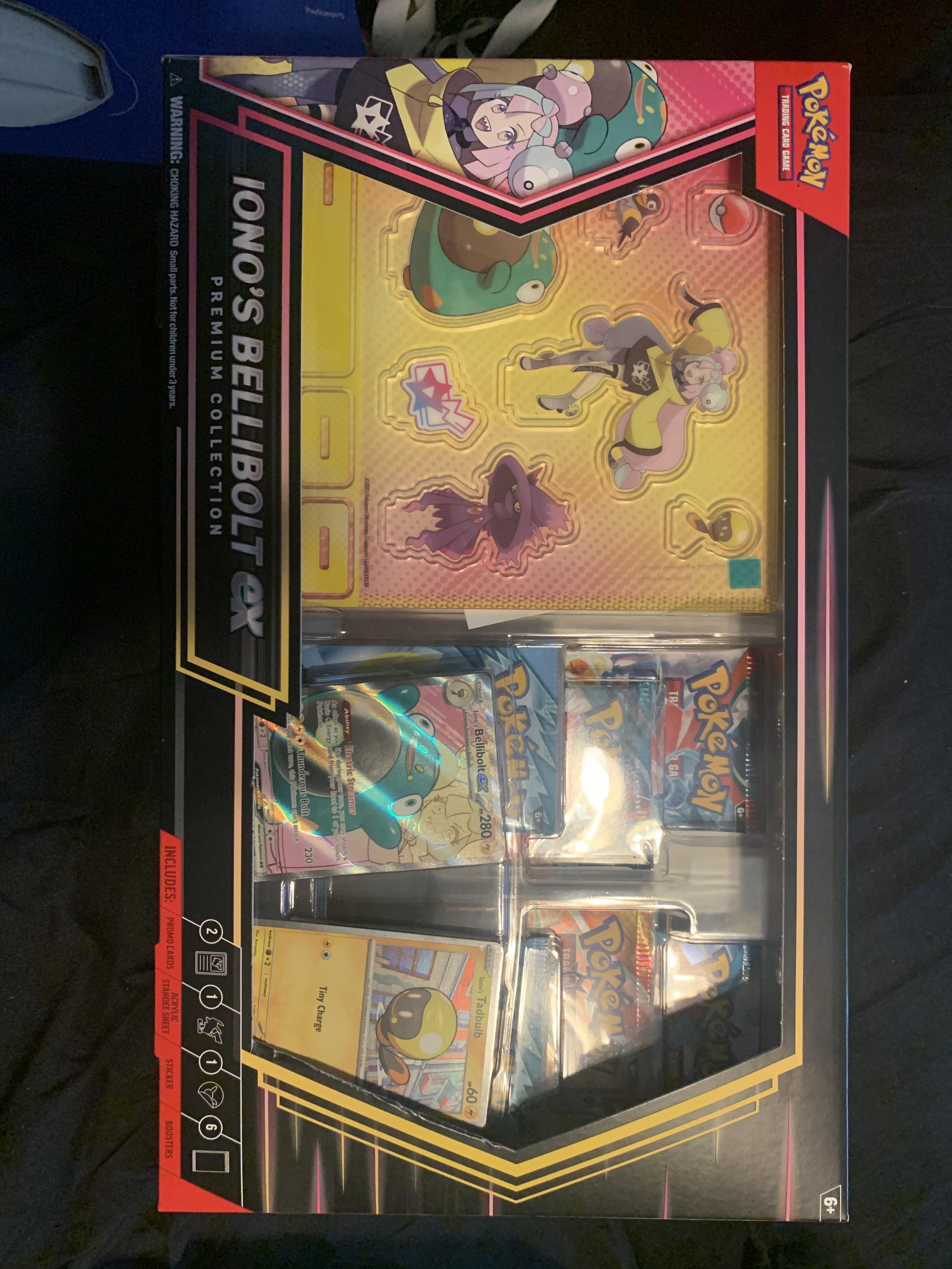 Pokémon Trading Card Game: Iono's Bellibolt ex Premium Pokémon Trading Card Game: Iono's Bellibolt ex Premium