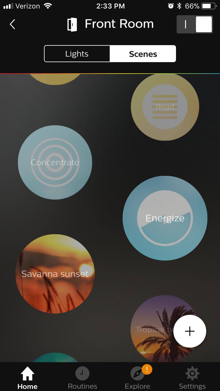 Some lighting scenes, click to load a larger version