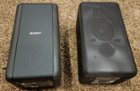 front/side of the speakers, click to load a larger version