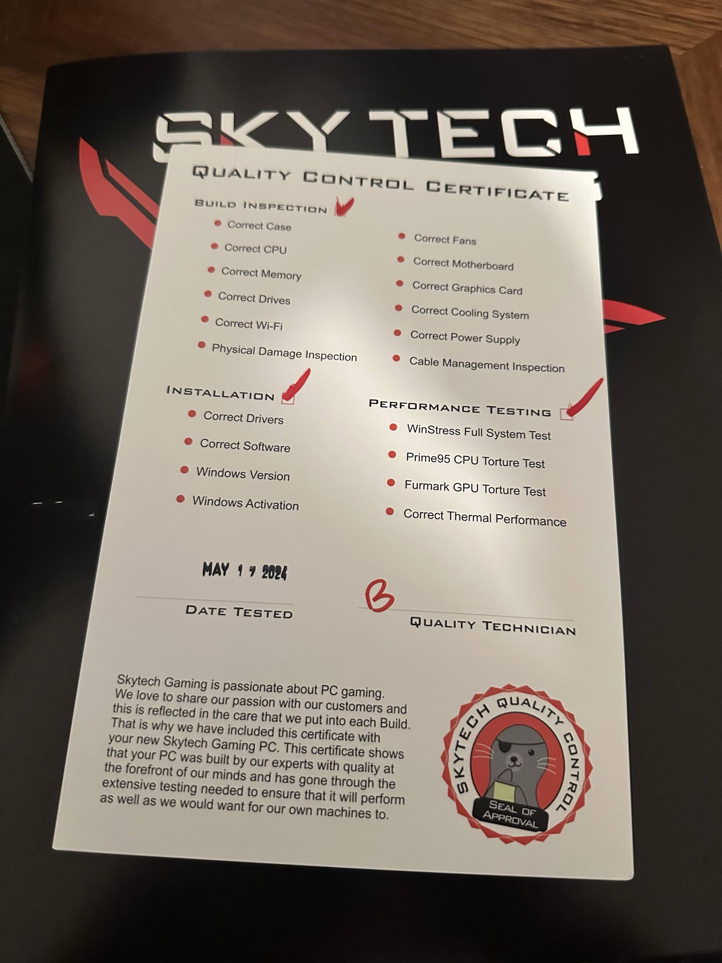 Customer provided image, click to load a larger version